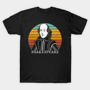 William Shakespeare Retro Style T-Shirt